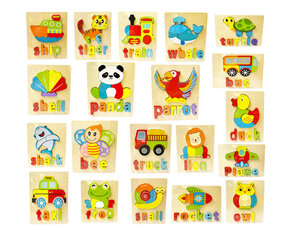 Houten Noppenpuzzels