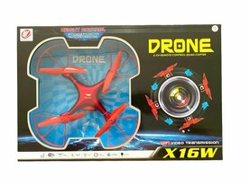 Drone - Voor Kinderen - Live Camera Beelden - Oplaadbaar - Quadcopter voor Beginners - Rood