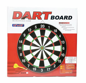 Dartbord - incl. 4 darts - 30 cm
