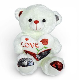 Schattig teddybeer - Love - zacht knuffelbier 40 CM