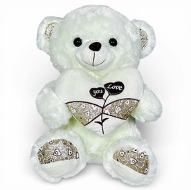 Knuffelbeer - Schattig teddybeer -  You Love - zacht knuffelbier 40 CM