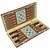Backgammon - Dammen en Schaakbord- 3 in 1 set - 49X49CM - Hout - Opklapbaar bord