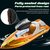 Gallop RC Speedboot &ndash; LED-verlichting, Hoge Snelheid - 2.4GHZ  Tornado boat Orange