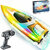 Gallop RC Speedboot &ndash; LED-verlichting, Hoge Snelheid - 2.4GHZ  Tornado boat Orange