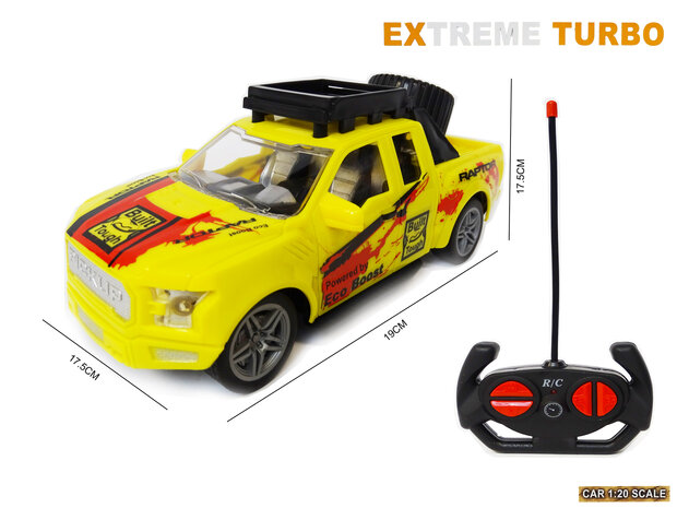 Voiture Rc - Voiture de course Extreme Turbo 1/20 Y