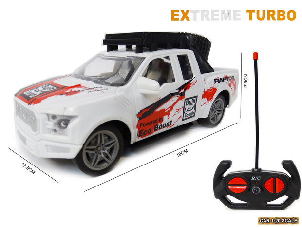 Voiture Rc - Voiture de course Extreme Turbo 1/20