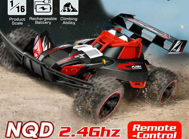 RC buggy - 2.4GHZ - bestuurbare auto R