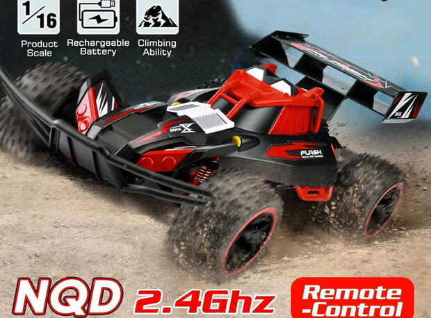 RC buggy - 2.4GHZ - bestuurbare auto R