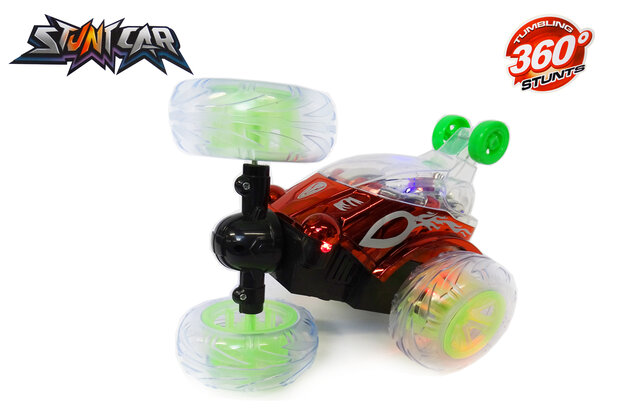 Rc stunt auto - Acrobatische - 360&ordm; draaiende wielen R