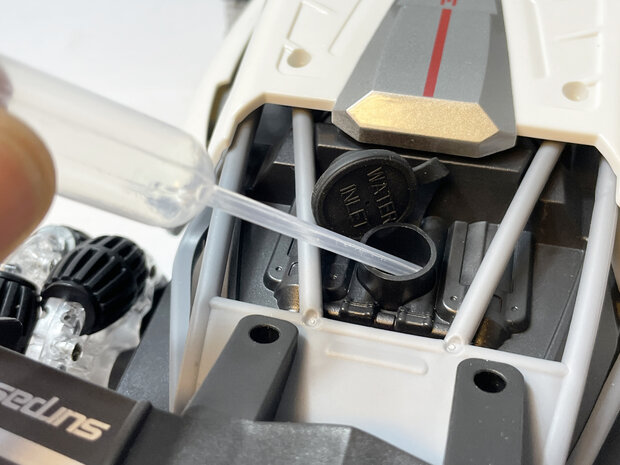 Burnout radiografisch bestuurbaar auto  1:12 Bruin