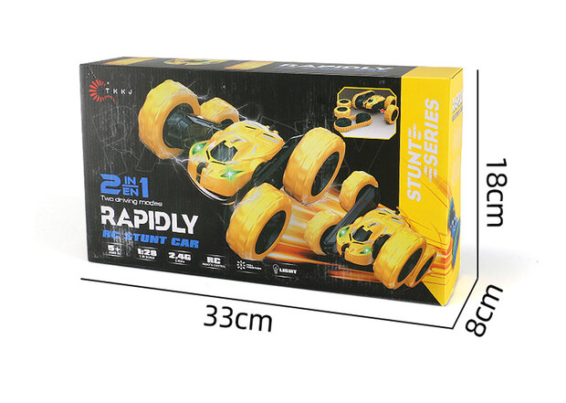 Rc Stunt Car Double Sided Crawler 2in1