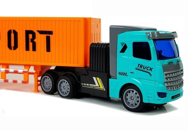 Camion Rc avec remorque 1:46 27MHZ