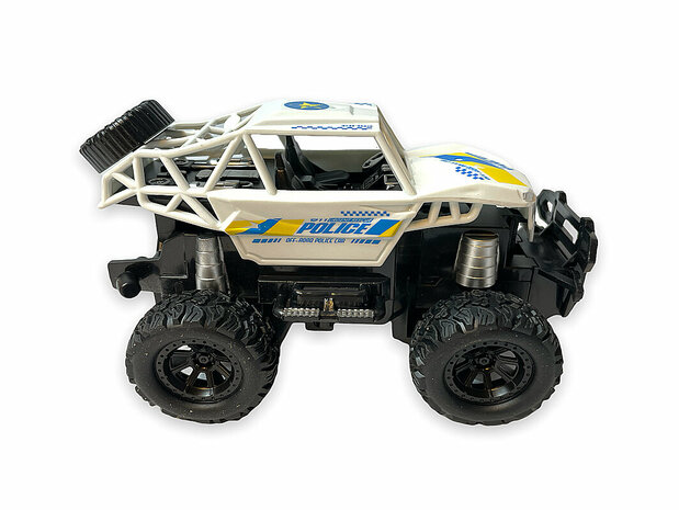 RC Police Car - Remote Controlled Rock Crawler - Toy Car 1:28 A