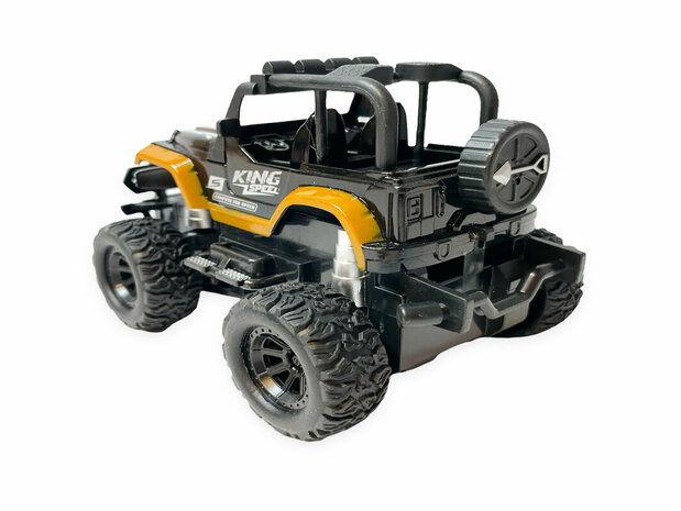 Rc Car - Remote Controlled Rock Crawler - Toy Car 1:28 - Storm Off Road Car