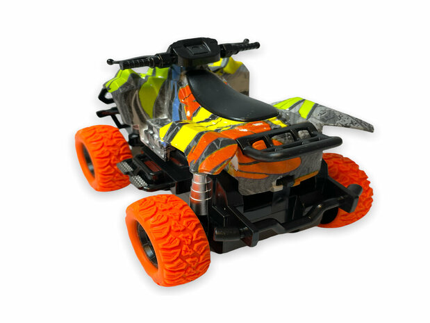 Rc Quad - Remote Controlled Rock Crawler - Toy Quad 1:28 - Storm Off Road Quad