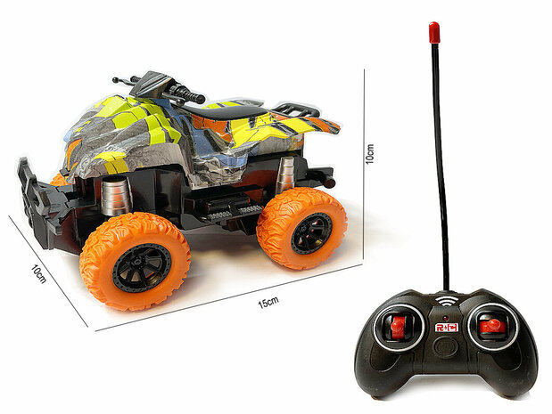 Rc Quad - Rock Crawler t&eacute;l&eacute;command&eacute; - Toy Quad 1:28 - Storm Off Road Quad