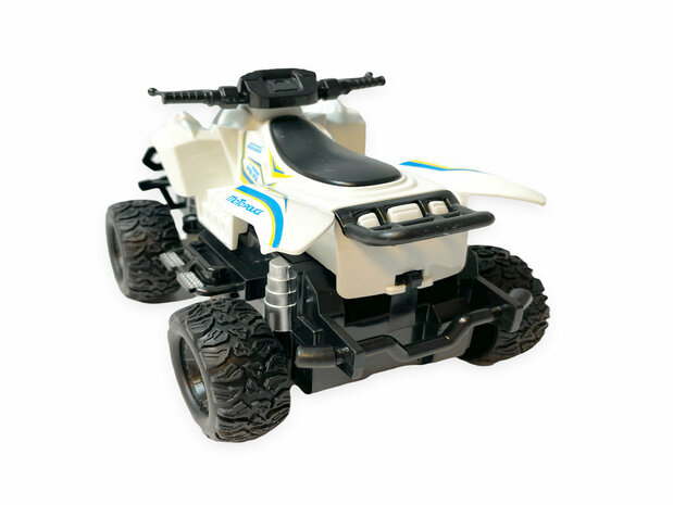 Rc Polite Quad - Remote Controlled Rock Crawler - Toy Quad 1:28 - Storm Off Road Quad