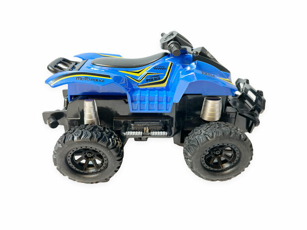 Rc Polite Quad - Remote Controlled Rock Crawler - Toy Quad 1:28 - Storm Off Road Quad