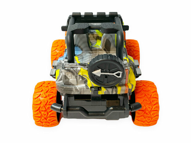 Rc auto painted - afstand bestuurbare rock crawler 1:28 Storm off-road car