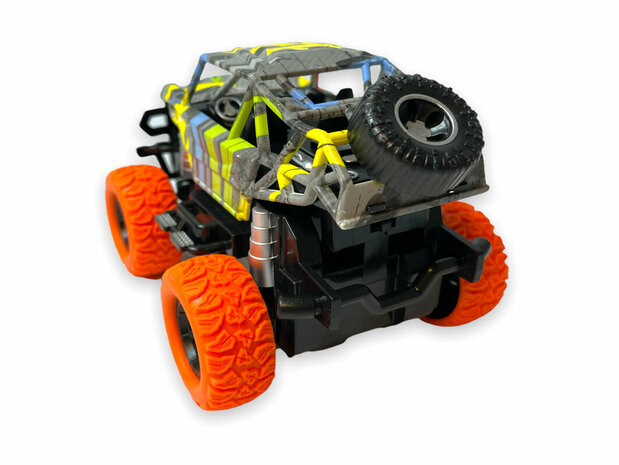 Rc auto painted - afstand bestuurbare rock crawler 1:28 Storm off-road car