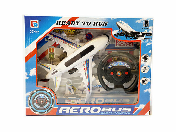 RC Airplane 27MHZ - A380 RC Air Plane