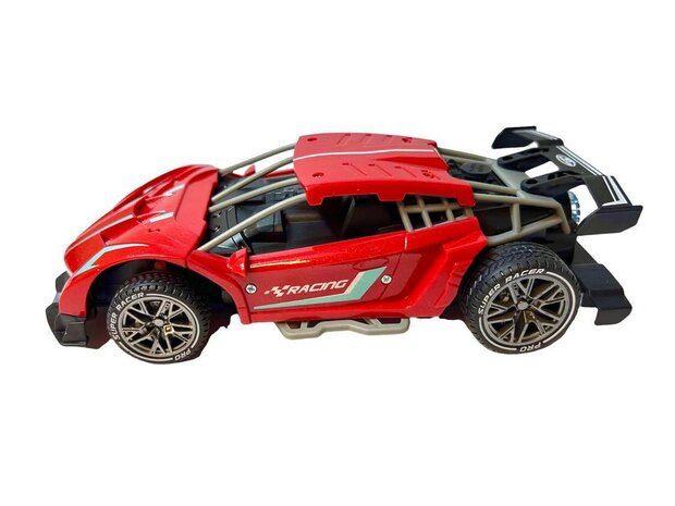 Rc auto 2.4gh - oplaadbaar - met spray R