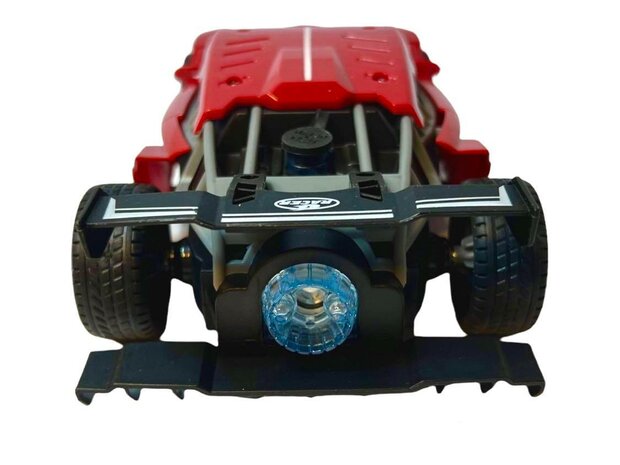 Rc auto 2.4gh - oplaadbaar - met spray R