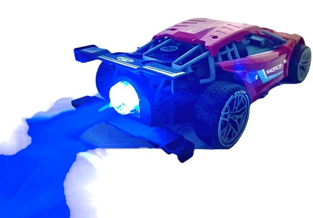 RC CAR 2.4GHZ BURNOUT MIT ECHTEM RAUCH R