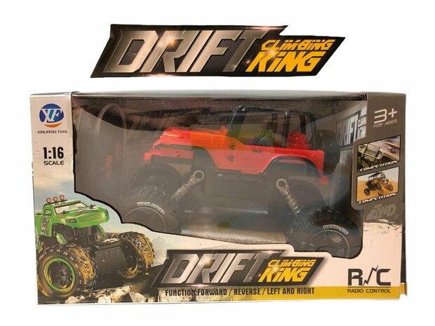 Funkgesteuertes RC-Car ROT