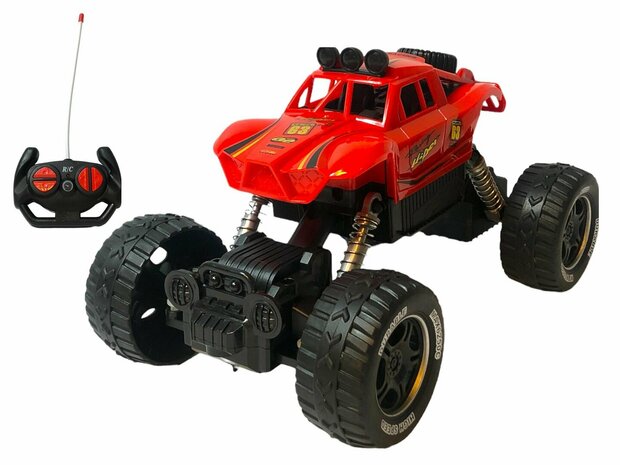 Radio controlled RC Car 1:16 with 4 channel control system