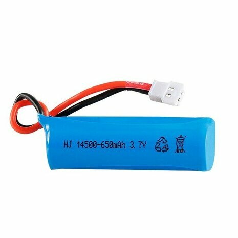 Accu 3.7v 650 mAh  - geschikt voor Rc boot H116 - H118 - H126 - H129