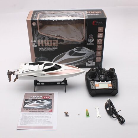 H102 Haute Vitesse - Bateau RC - 20km 2.4ghz