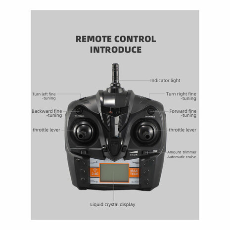 RC-Boot - Rennboot Maniac X - 20 km/h - 2,4 GHz