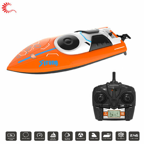 RC Boot - Speed Race Boat - 20KM/U - 2.4Ghz - TKKJ H123