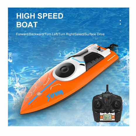 Bateau RC - Bateau de course de vitesse - 20KM/H - 2.4Ghz - TKKJ H123