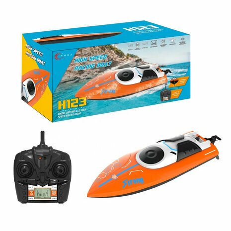 Bateau RC - Bateau de course de vitesse - 20KM/H - 2.4Ghz - TKKJ H123