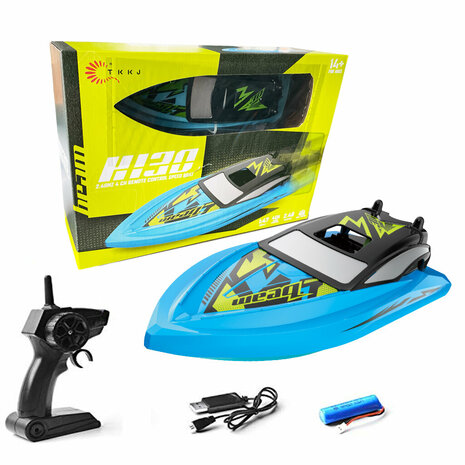 RC Boat - rechargeable - bateau contr&ocirc;lable 2.4ghz - 1:47 - H130