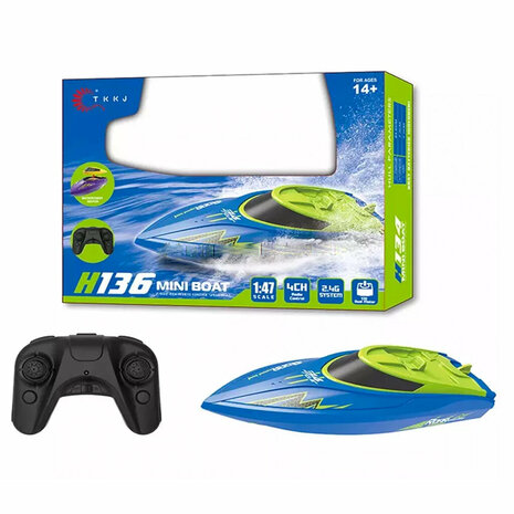 RC Boat H136 - 2.4ghz -10km/h - 1:47 - bateau d&eacute;butant