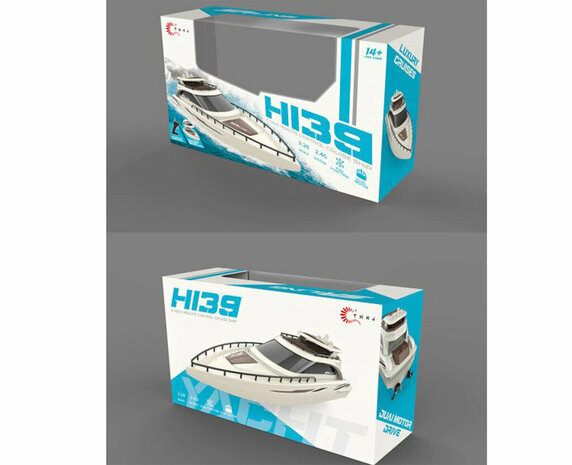 RC Boat yacht SAILING Boat RTR - 2.4GHZ - 20KM/H - 1:28