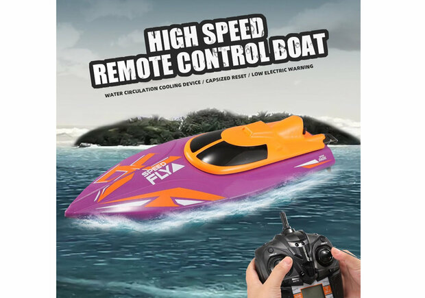 Ferngesteuertes Boot &ndash; Speed ​​​​Fly Rc Boat &ndash; H110 &ndash; 2,4 GHz &ndash; 20 km/h