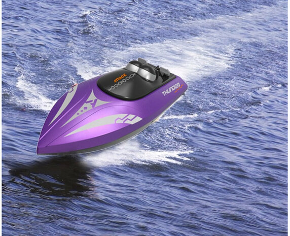 RC-Rennboot 20 km/h &ndash; H112 High Speed ​​&ndash; 2,4 GHz &ndash; Reichweite 150 m