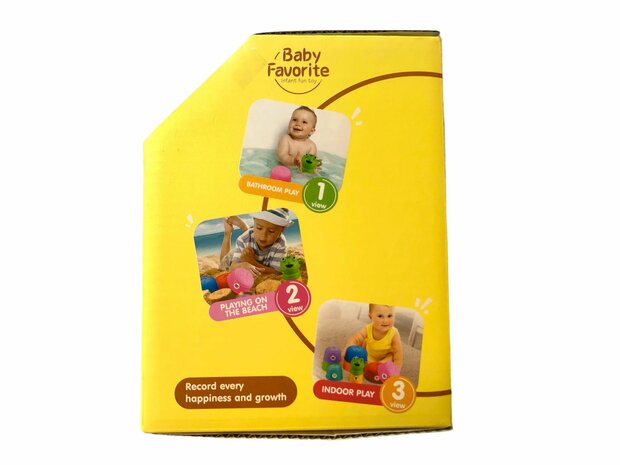 Toy baby stacking cups