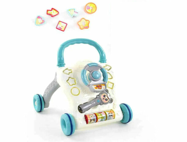 Baby Walker - Jouets &eacute;ducatifs pour b&eacute;b&eacute; - avec musique et lumi&egrave;res - jouet de marche pour b&eacute;b&eacute;