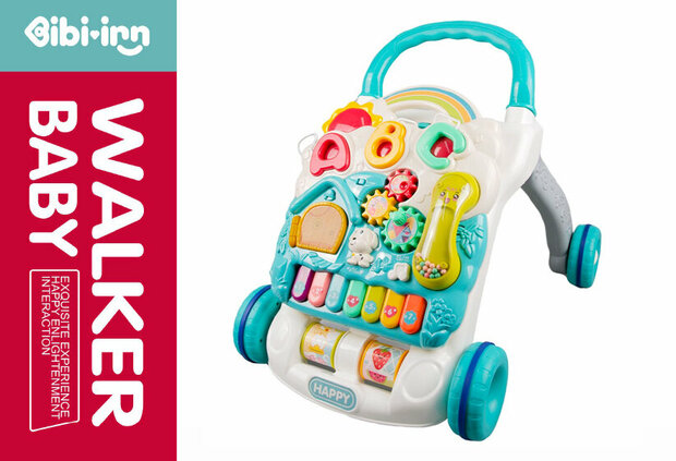 Baby Walker - Educatief Babyspeelgoed - baby loopspeelgoed - met licht en geluiden 