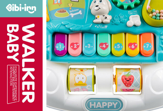 Baby Walker - Jouets &eacute;ducatifs pour b&eacute;b&eacute; - jouets de marche pour b&eacute;b&eacute; - avec lumi&egrave;re et sons