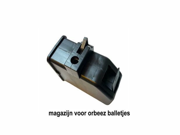 Gel Blaster - Carabine &eacute;lectrique orbeez Army SKULL - set complet avec billes de gel - rechargeable - 80CM