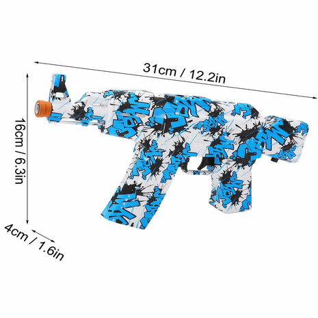 Gel Blaster - Elektrische orbeez geweer - compleet set incl. gel ballen - oplaadbaar - 31CM