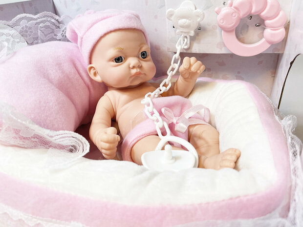 Bonnie schattige speelgoed babypop set - 24 CM