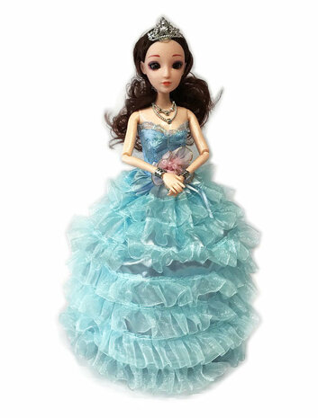 Little Princess - Princess met gala jurk - maakt geluid en danst - 25 CM