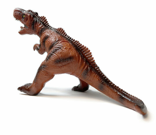 Giganotosaurus - fait des sons de dino - Dinosaure jouet 50 cm - caoutchouc souple - Dinoworld